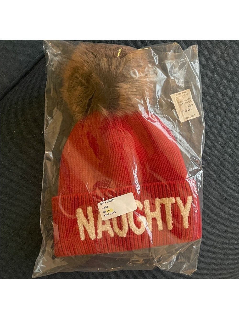 "Naughty" Hat - Picture 5 of 5